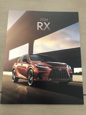 2024 LEXUS RX 58-page Original Sales Brochure picture