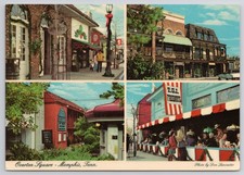 1977 Overton Square Memphis TN Multi-View Postcard 4