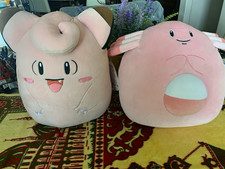NEW 12” Squishmallows Pokémon Clefairy & Chansey Pink Squishmallows w/ Tag picture