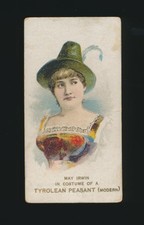 1889 N70 Duke Cigarettes ACTORS & ACTRESSES (Series 1) -MAY IRWIN picture