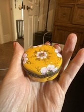 Limoges France Parry Vieille Porcelain Trinket Pill Box picture
