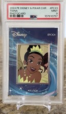PSA 9 Tiana /60 2024 EPOCH Disney Pixar Chrome Photocard #PC23 Princess&The Frog picture