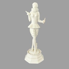 Antique Rosenthal D. Charol Pierrot Figurine Art Deco Germany 13.5