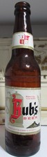 Vtg Bub's Beer Btl, 12 oz, (empty), Walter Brg Co., Eau Claire, WI. picture