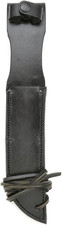 World War Two Vietnam Style Leather Sheath for US Navy Mark 2 MK 2 or KA-BAR Lea picture