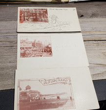 Old Orchard Maine Private Mailing Card Postcard Lot 3 Undivided Back 1898–1907 picture
