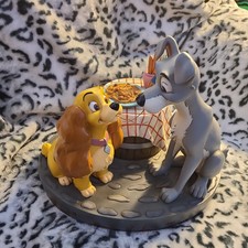 Rare Lady and the Tramp -XL Statue-Disney Collection-Artist Costa Alavezos picture