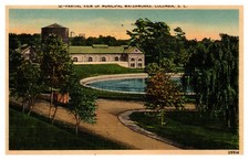 postcard Partial view of Municipal Waterworks Columbia So. Carolina A1970 picture