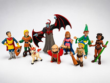 1985 Dungeons & Dragons Authentic Figures - Venger - Sheila - Unicorn - Comic picture