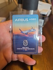Allegiant A320 Airlines Trading Card Airbus Allegiant Pilots Association 2118 picture