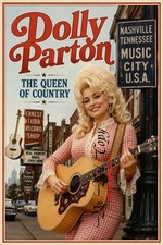 Dolly Parton Framed & Matted 4