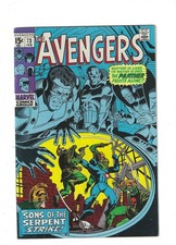 AVENGERS #73  Marie Severin Cover  1st App MONTAGUE HALE  Roy Thomas Story  1970 picture