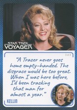 Star Trek Voyager Archives & Inscriptions Base Card #56 Kellin 3 of 3 picture