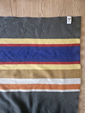 Pendleton Made In USA Badlands National Park Wool Striped Blanket 85x66 picture