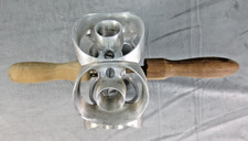 Vintage Houpt 3”  Cutters Round Row Revolving Donut Doughnut Olney, IL. (54) picture