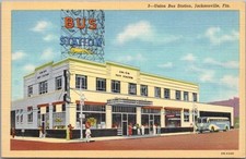 1940 JACKSONVILLE, Florida Postcard 