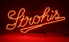 Stroh's Beer Neon Sign 17