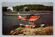 Vintage Missouri Postcard OSAGE BEACH Tan Tar A Seaplane Lake 1973 picture