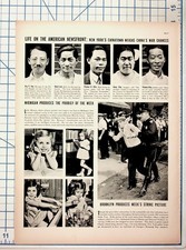 1937 Magazine Article New York Chinatown China War, Michigan Prodigy, Brooklyn picture