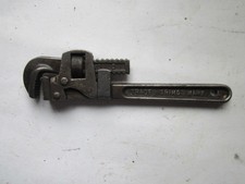 VINTAGE TRIMO #6 Adjustable Pipe Wrench, Trimont Mfg Co. 6”  PAT. 1889 picture