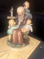 M.J.Hummel Goebel At Grandpa's Hum 621 Figurine TMK-7 with COA & Box picture