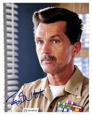 Tom Skerritt Top Gun Viper Autograph 8x10 Photo Reprint Commander Movie Maverick picture