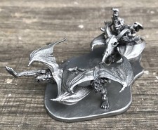 1987 Ral Partha Pewter D&D Black Prince's Chariot of Fear Figurine 5.5
