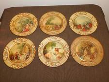 VINTAGE KITCHEN SET OF 6 MADE IN BELGIUM DAHER DECORATED WARE 8