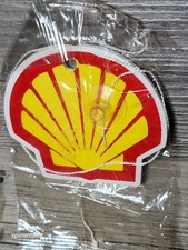 Vtg 1970's/80s Shell Gasoline Car Air Freshener NOS Rare Gas Service Station Oil picture