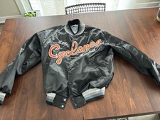 Vintage Ames (IA) Little Cyclones Baseball Jacket, Large picture
