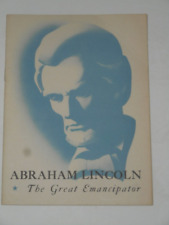 ABRAHAM LINCOLN The Great Emancipator 1926 Booklet JOHN HANCOCK INSURANCE Co. picture