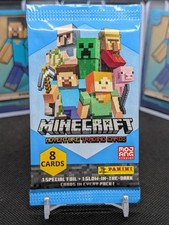 2020/2021 Panini Minecraft Adventure Trading Cards Sealed Booster Pack Series 1 picture