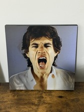 2026 Miggs B Lenticular 10x10 Photo of Mick Jagger/Andy Warhol Signed on Back picture