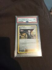 Pokemon Boss's Orders 154/192 STAFF Regional Championship Stamped Promo PSA 9 picture