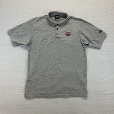 Vintage Harley Davidson Mischler’s Beaver Dam Wisconsin Polo Shirt Men's Large picture