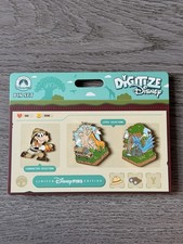 Disney Parks Pin 2026 Digitize Disney Animal Kingdom Goofy 3 Pin Set LE 3000 picture