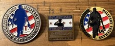 UA Local 130–449 — United Association Plumbers & Pipefitters (3) Pins Military picture