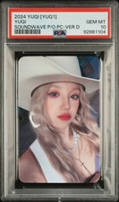 YUQI (YUG1) OF (G)I-DLE SOUNDWAVE PREORDER VERSION D GEM MINT PSA 10 picture