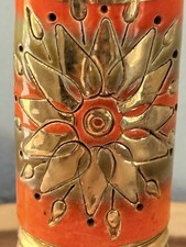 Vintage Aldo Londi Table Lighter for Rosenthal Netter Sunburst Motif MCM picture