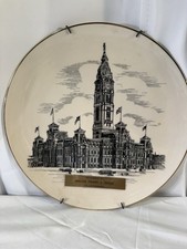 Heritage Fine China Philadelphia City Hall Plate Presented By Mayor Frank Rizzo picture