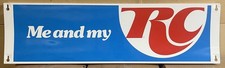 Vintage Royal Crown RC Cola Aluminum Sign Me And My RC picture