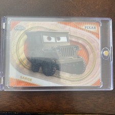 2025 Topps Chrome Disney Sarge Orange Wave Refractor /25 picture