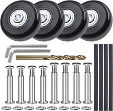 4 Sets Luggage Wheels Replacement Kit - Compatible with Samsonite and Other Inli picture