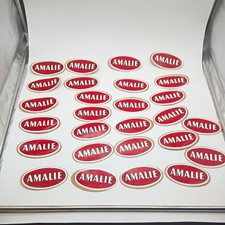 1970s vtg drag racing stickers amalie  various condition lot of 27 stickers picture