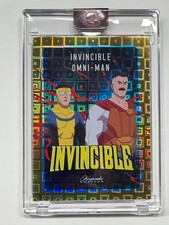 2026 Invincible Omni-Man #130 Holographic Foil 5/5 Free Pack Included picture
