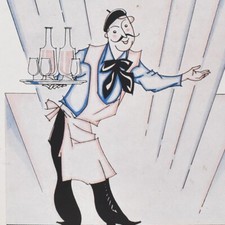 1959 The Salted Almond Trocadero Restaurant Menu Piccadilly Circus London UK picture