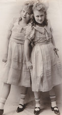 1919 Press Photo Vaudeville Duo The Duncan Sisters: Rosetta and Vivian picture