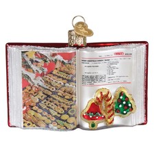 Old World Christmas BETTY CROCKER COOKBOOK (32768) Glass Orn. picture
