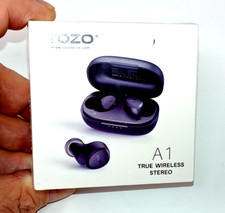 TOZO A1 True Wireless Stereo Ear Buds with Charging Case New Old Stock BLACK picture