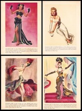 1941 ZIEGFELD GIRL JUDY GARLAND LANA TURNER PINUP GIRL POSTER PRINT CALENDAR ART picture